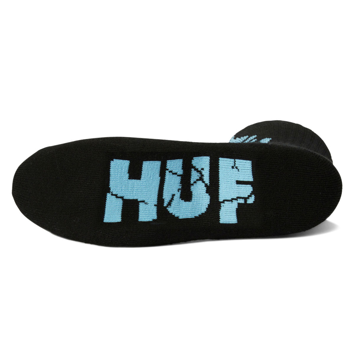 HUF Out For The Season Crew Socks - Black image 2