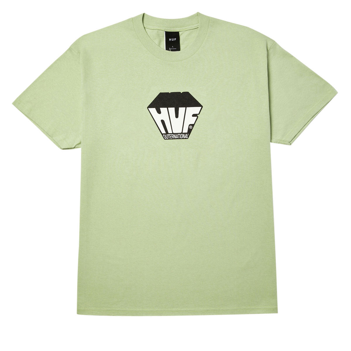 HUF Big Block T-Shirt - Cucumber image 1