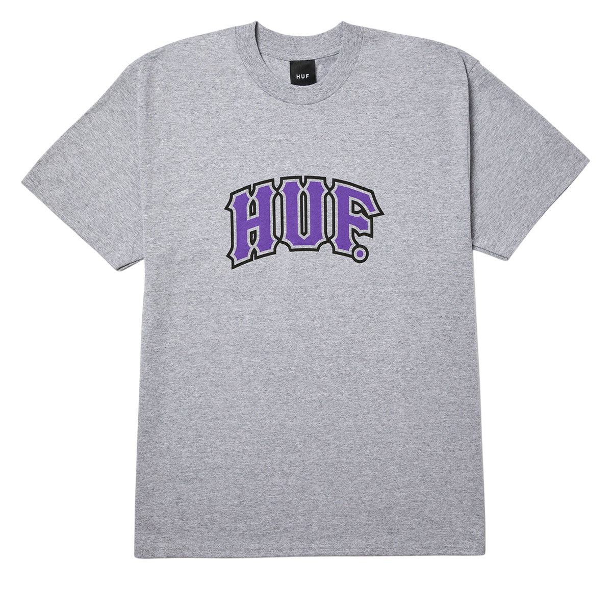 HUF Classic Arch T-Shirt - Heather Grey image 1