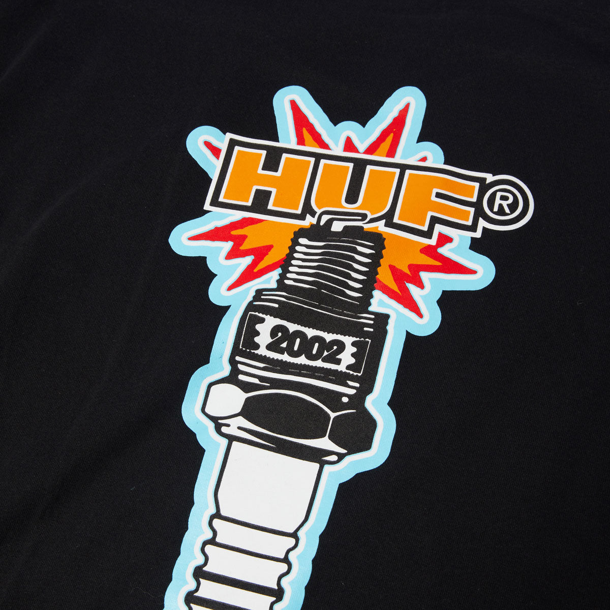 HUF Spark It Up T-Shirt - Black image 3