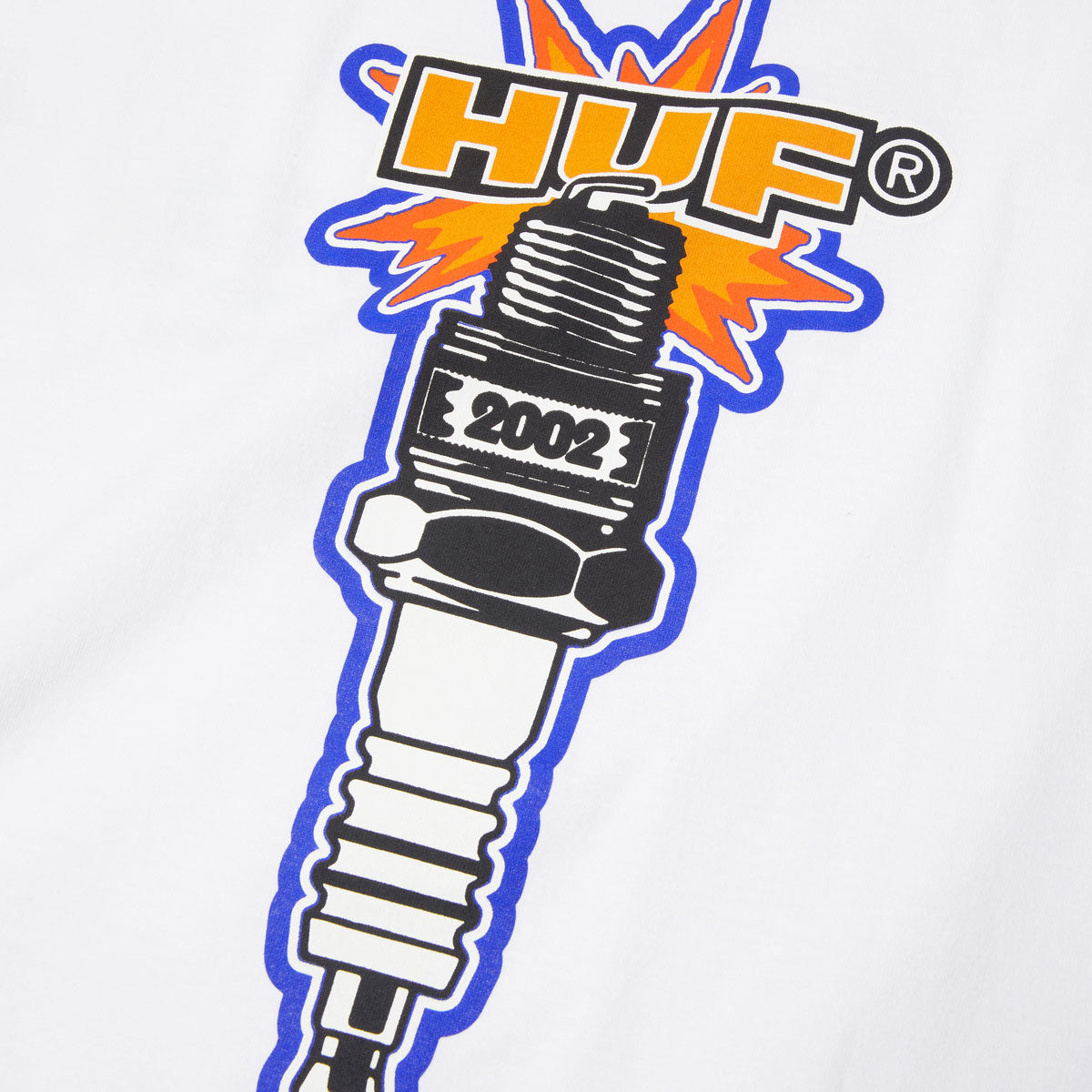 HUF Spark It Up T-Shirt - White image 3