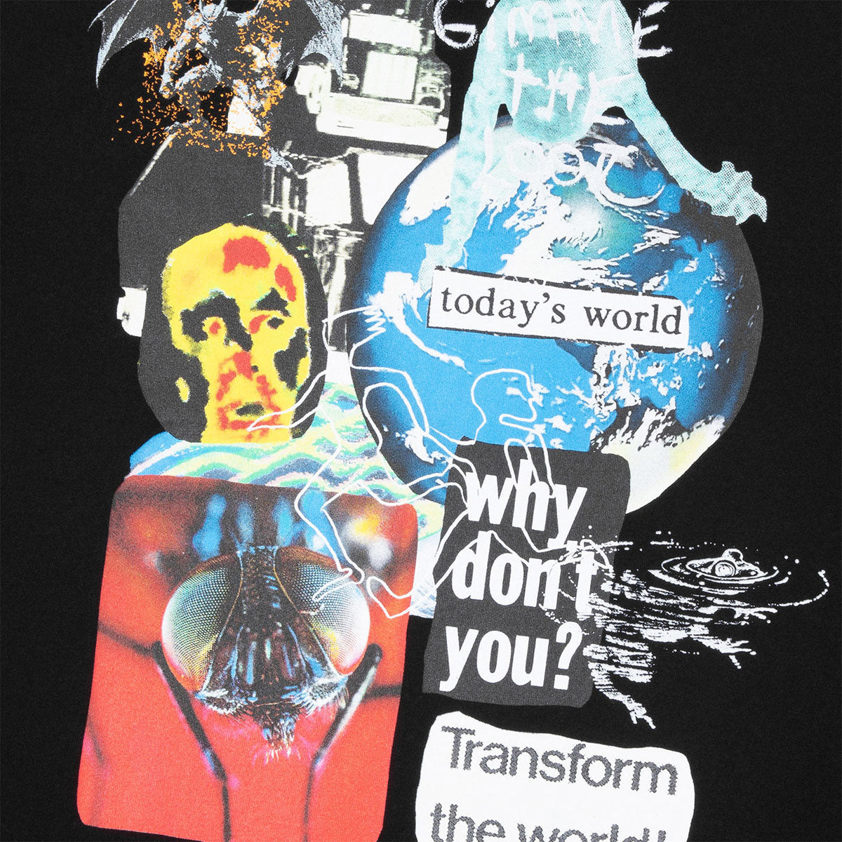 HUF Gimme The Loot T-Shirt - Black image 3