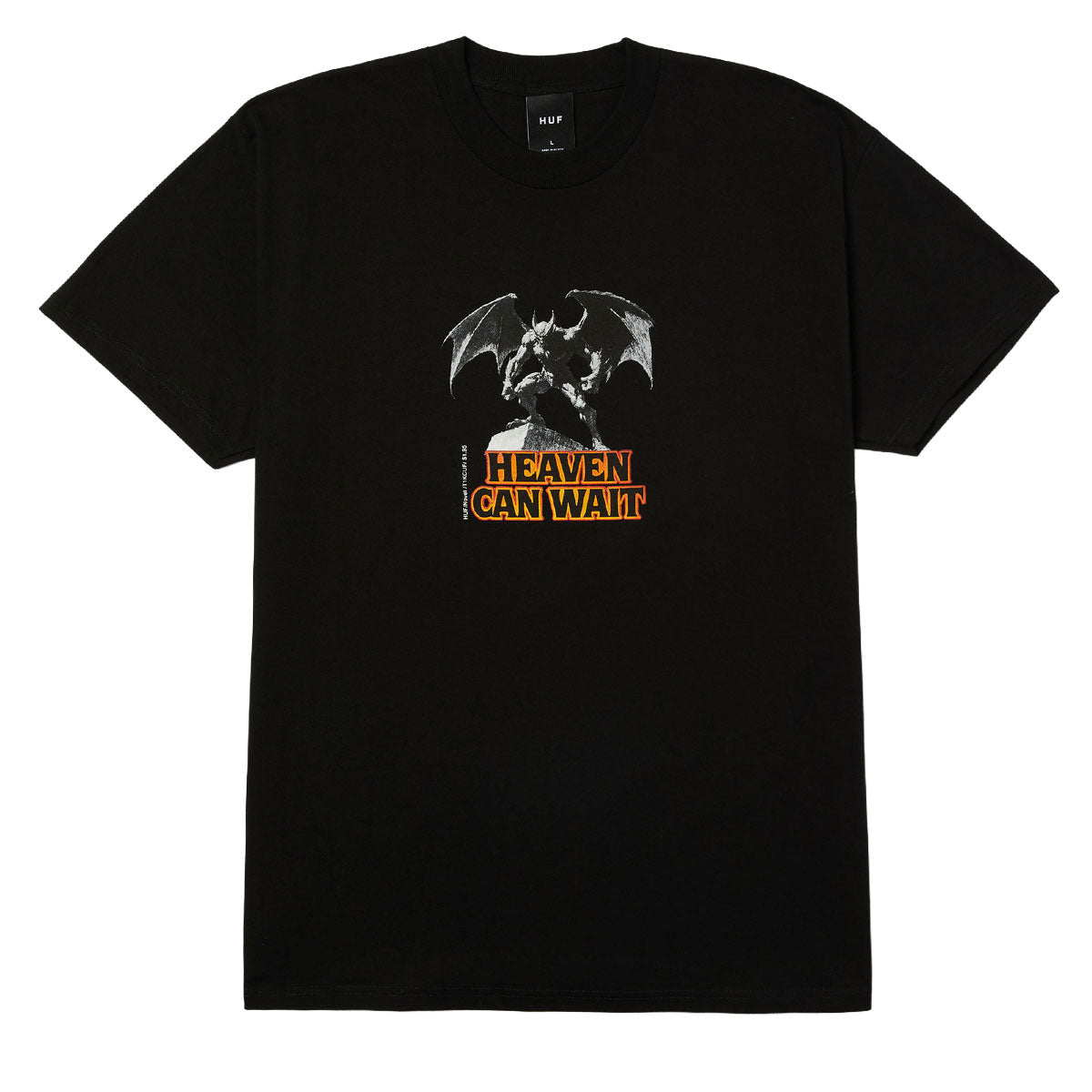 HUF Heaven Can Wait T-Shirt - Black image 1
