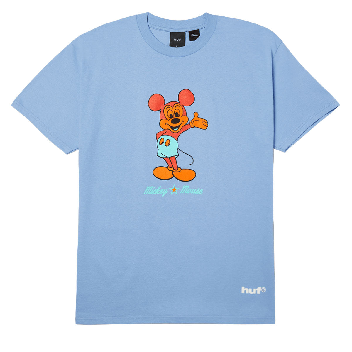 HUF x Mickey Mouse Greeting T-Shirt - Digital Violet image 1