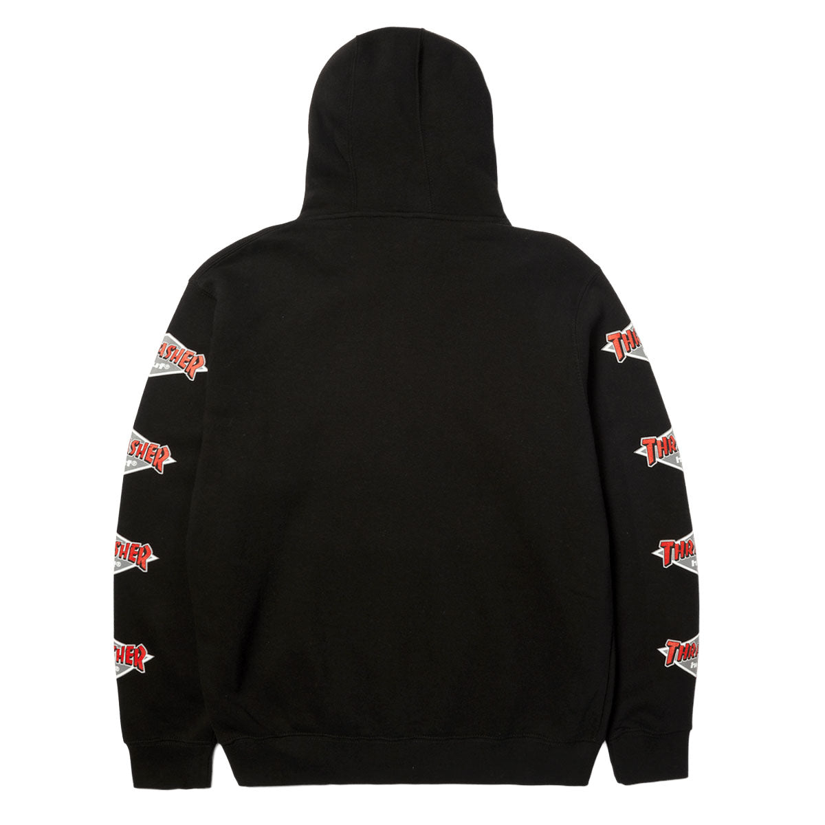 HUF x Thrasher Logo Hoodie - Black image 3