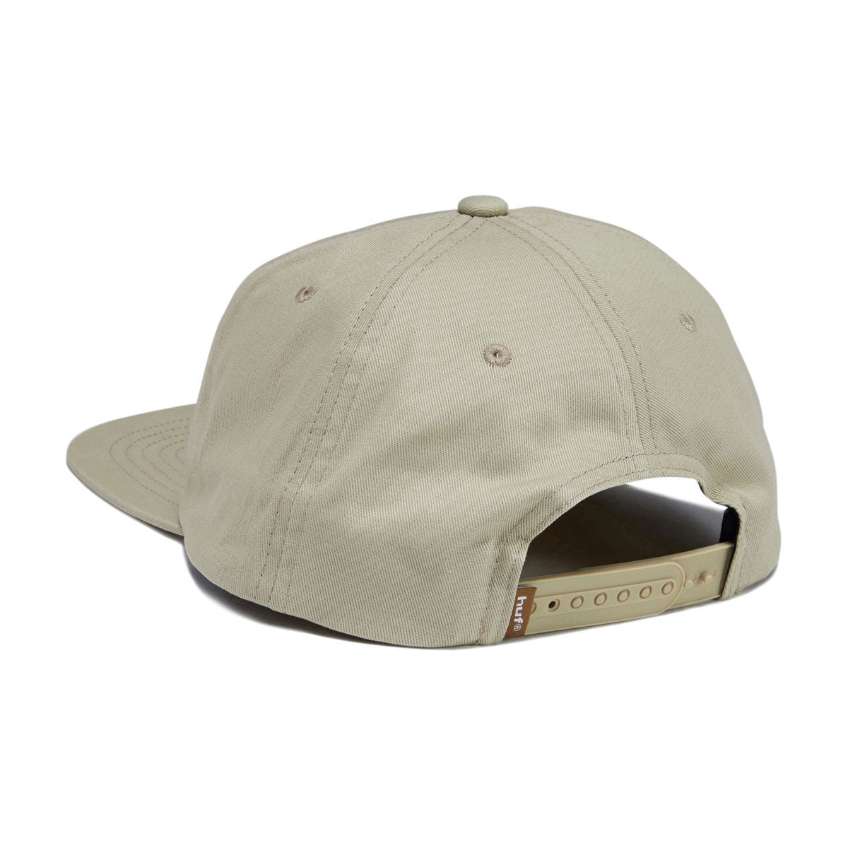 HUF Box Logo Snapback Hat - Tan/Brown image 2
