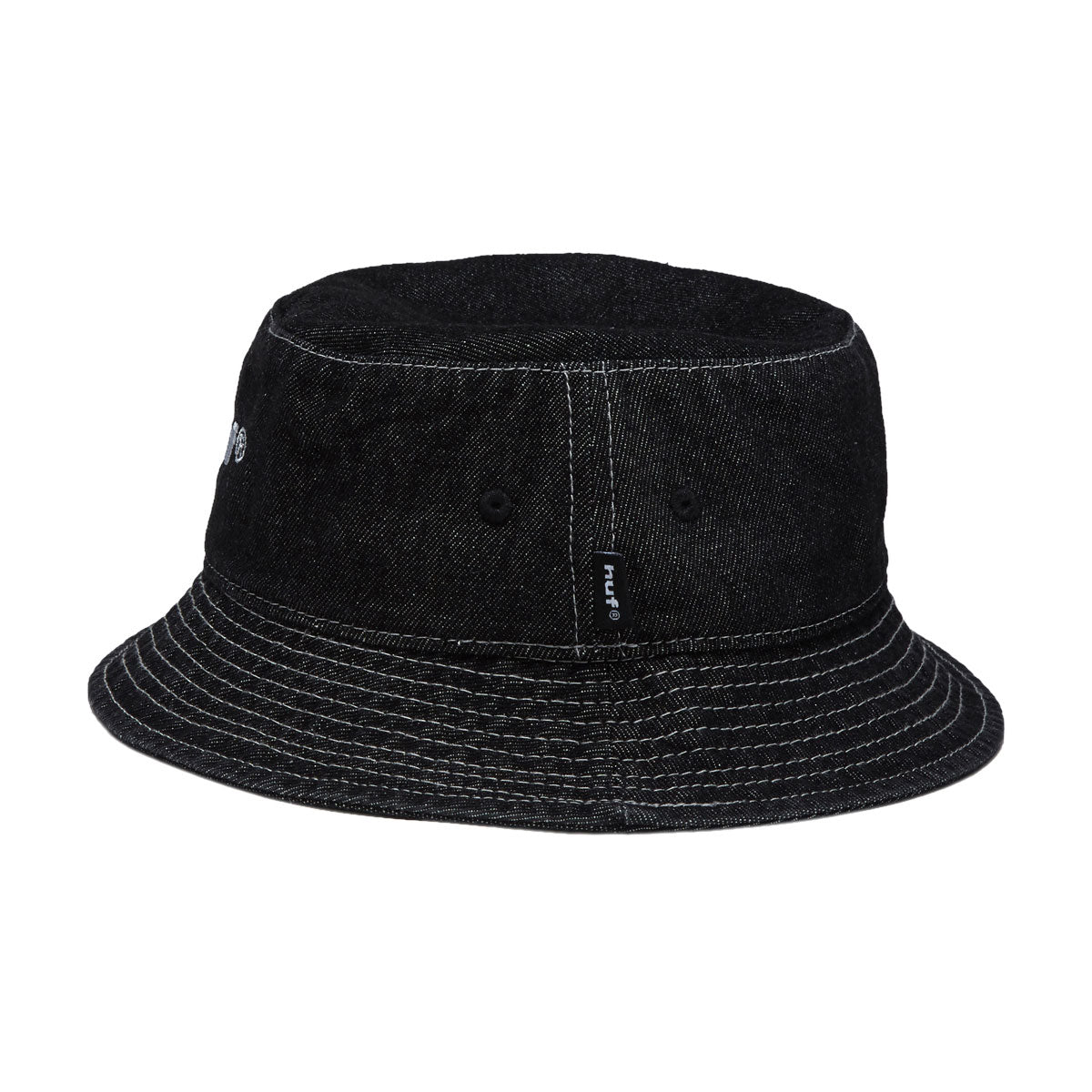 HUF Cassel Bucket Hat - Washed Black image 3