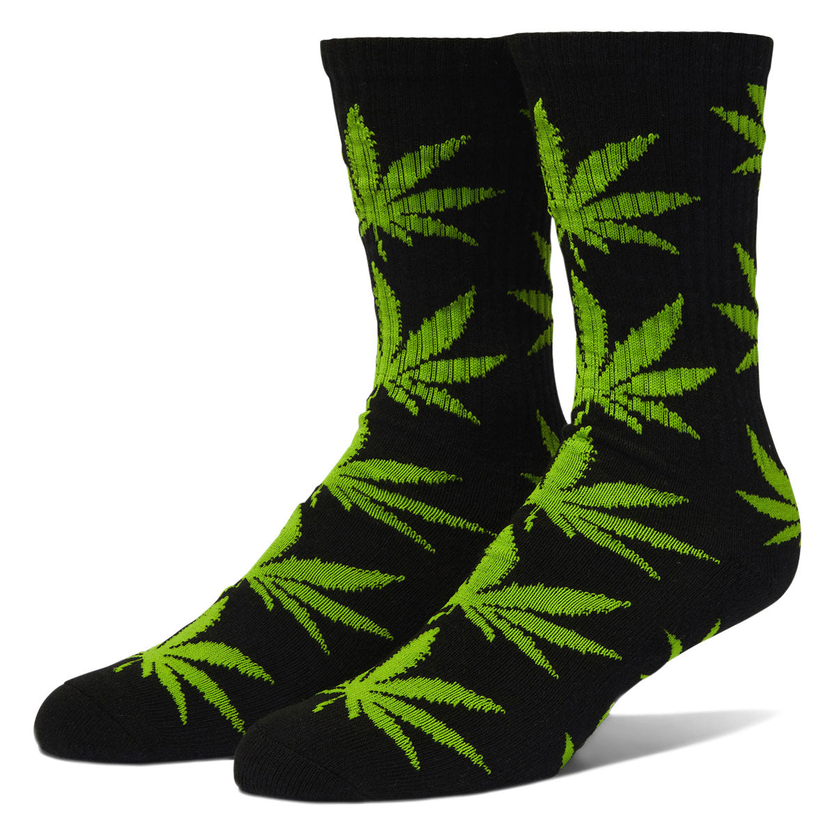 HUF OG Plantlife Socks - Black/Green image 1