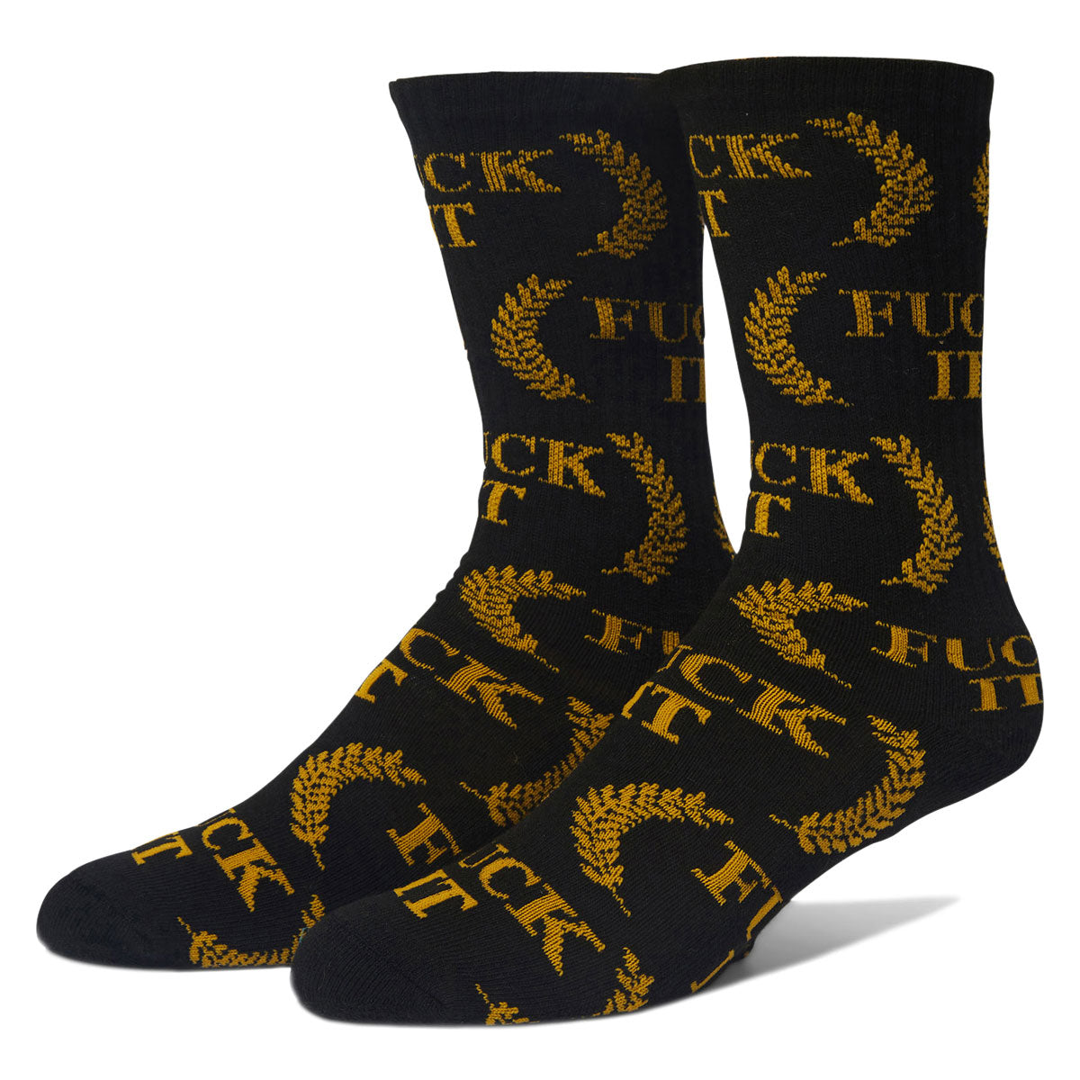 HUF Fuck It Award Socks - Black image 1