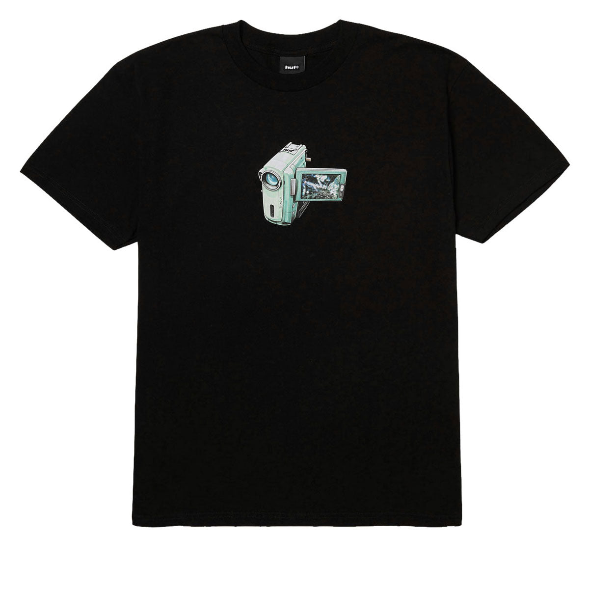 HUF H Cam T-Shirt - Black image 1