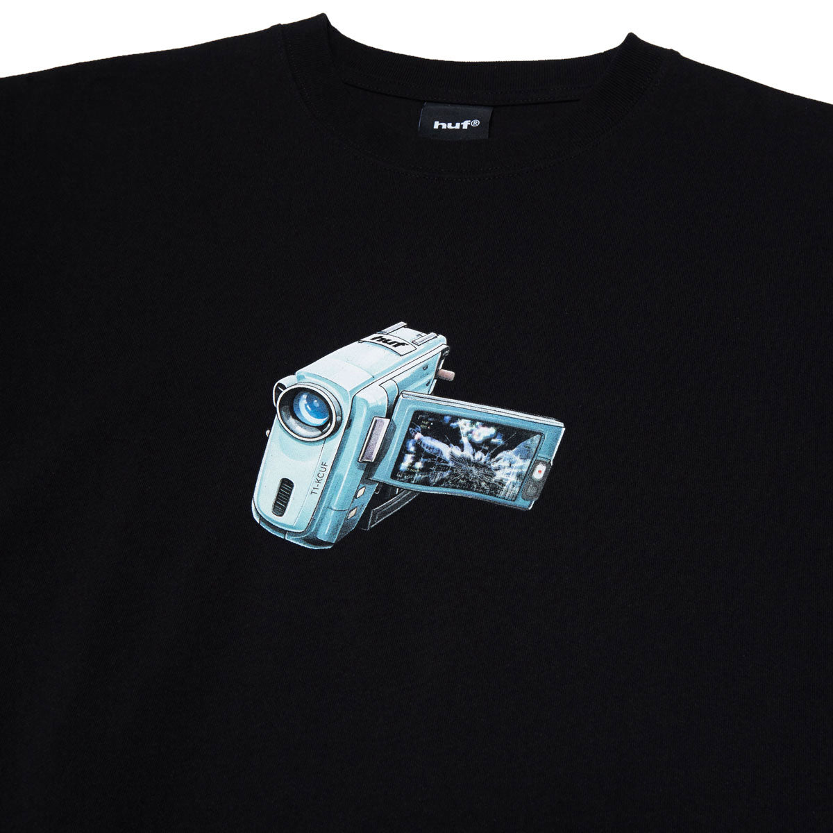 HUF H Cam T-Shirt - Black image 3