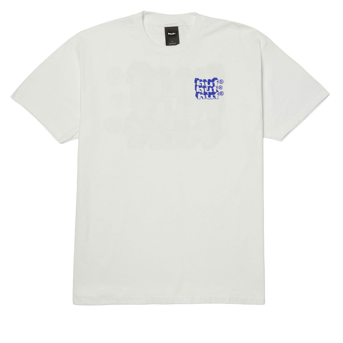 HUF Hand Stacked T-Shirt - White image 2