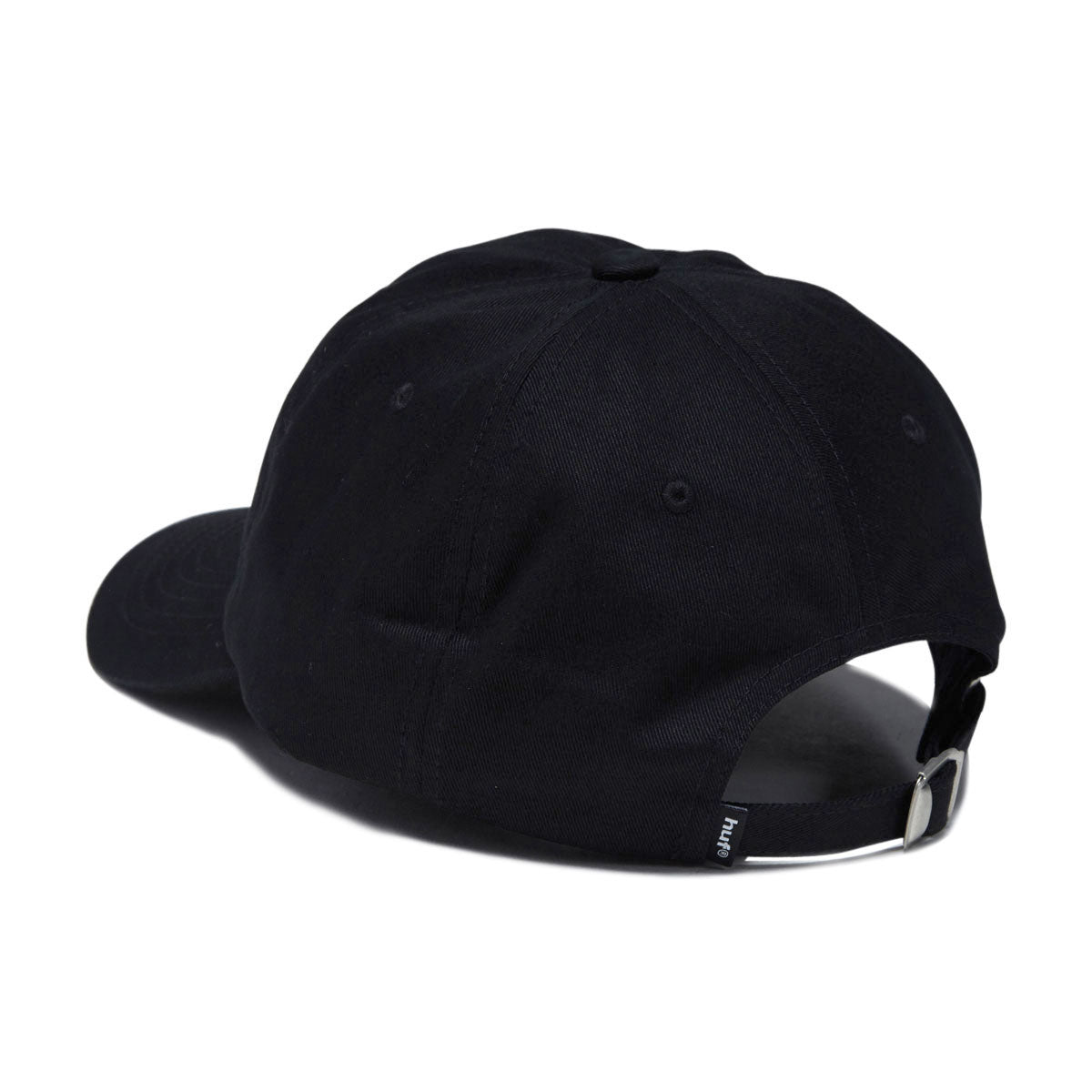 HUF 89 Embroidered 6 Panel CV Hat - Black/White image 2