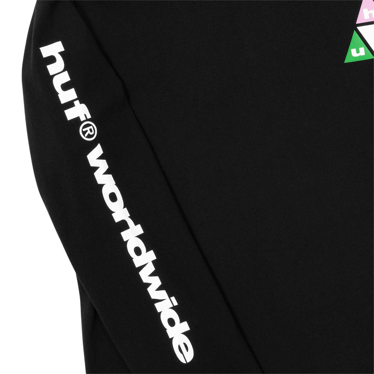 HUF Prism TT Long Sleeve T-Shirt - Black II image 3