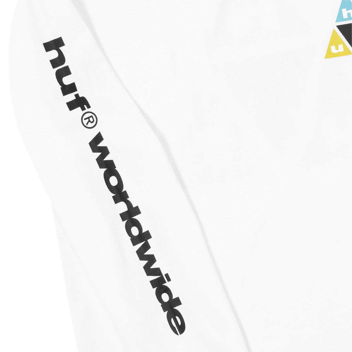 HUF Prism TT Long Sleeve T-Shirt - White II image 3