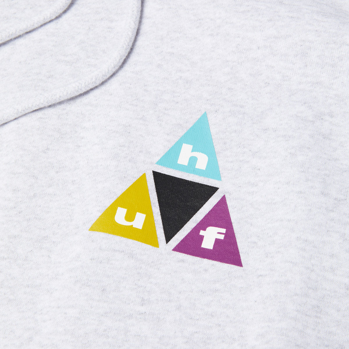 HUF Prism TT Hoodie - Heather Grey image 3