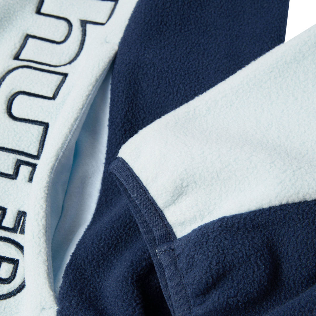 HUF Basecamp Quarter Zip Polar Fleece Sweatshirt - Sky Blue image 5