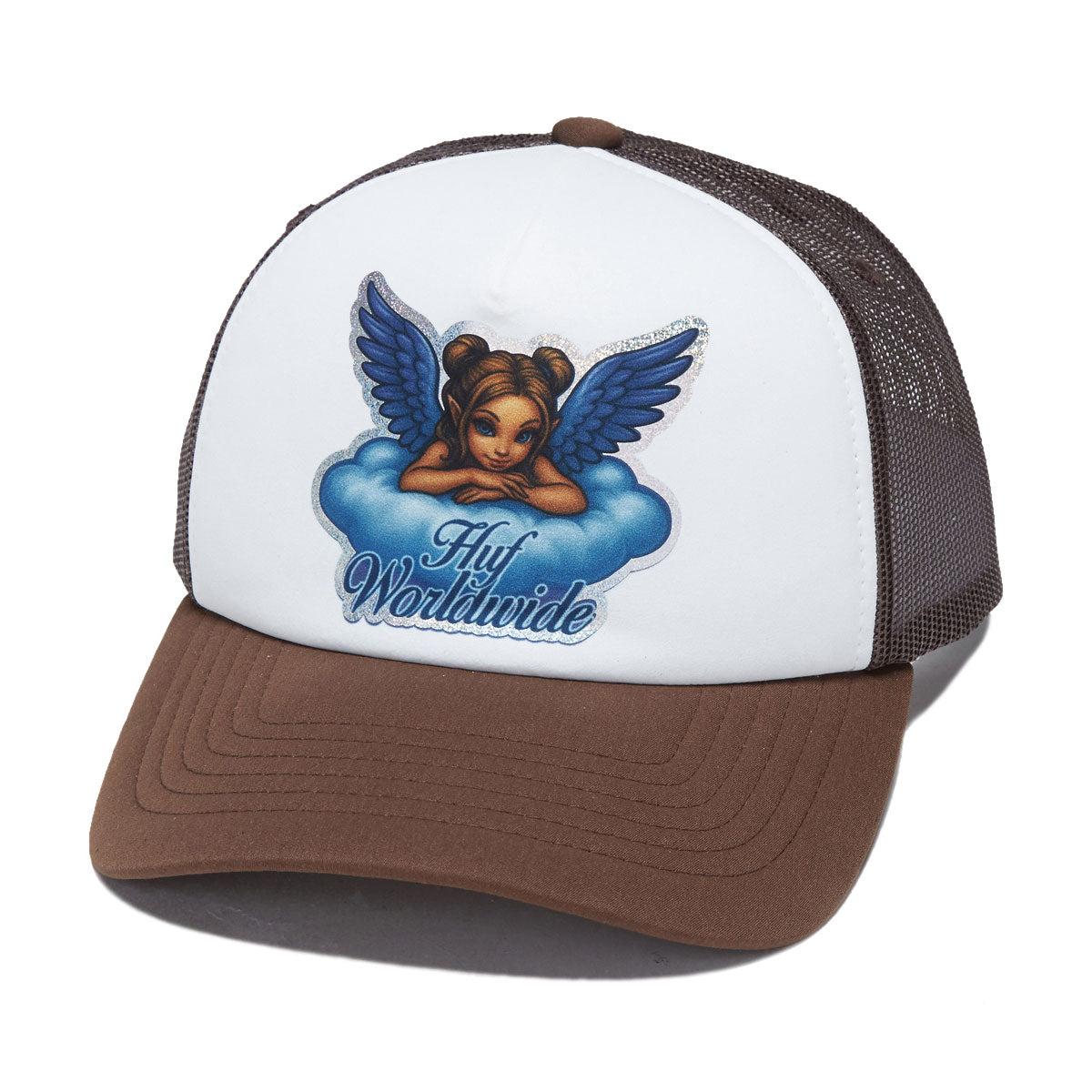 HUF Bliss Trucker Hat - Brown image 1