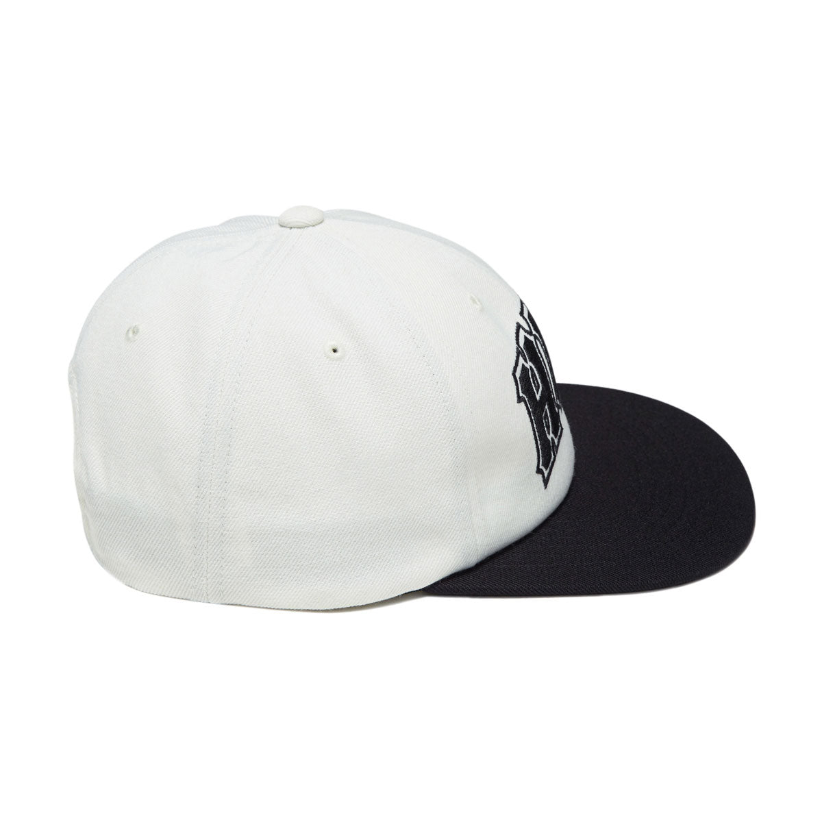 HUF Classic Arch Brushed Snapback Hat - Bleach/Black image 4
