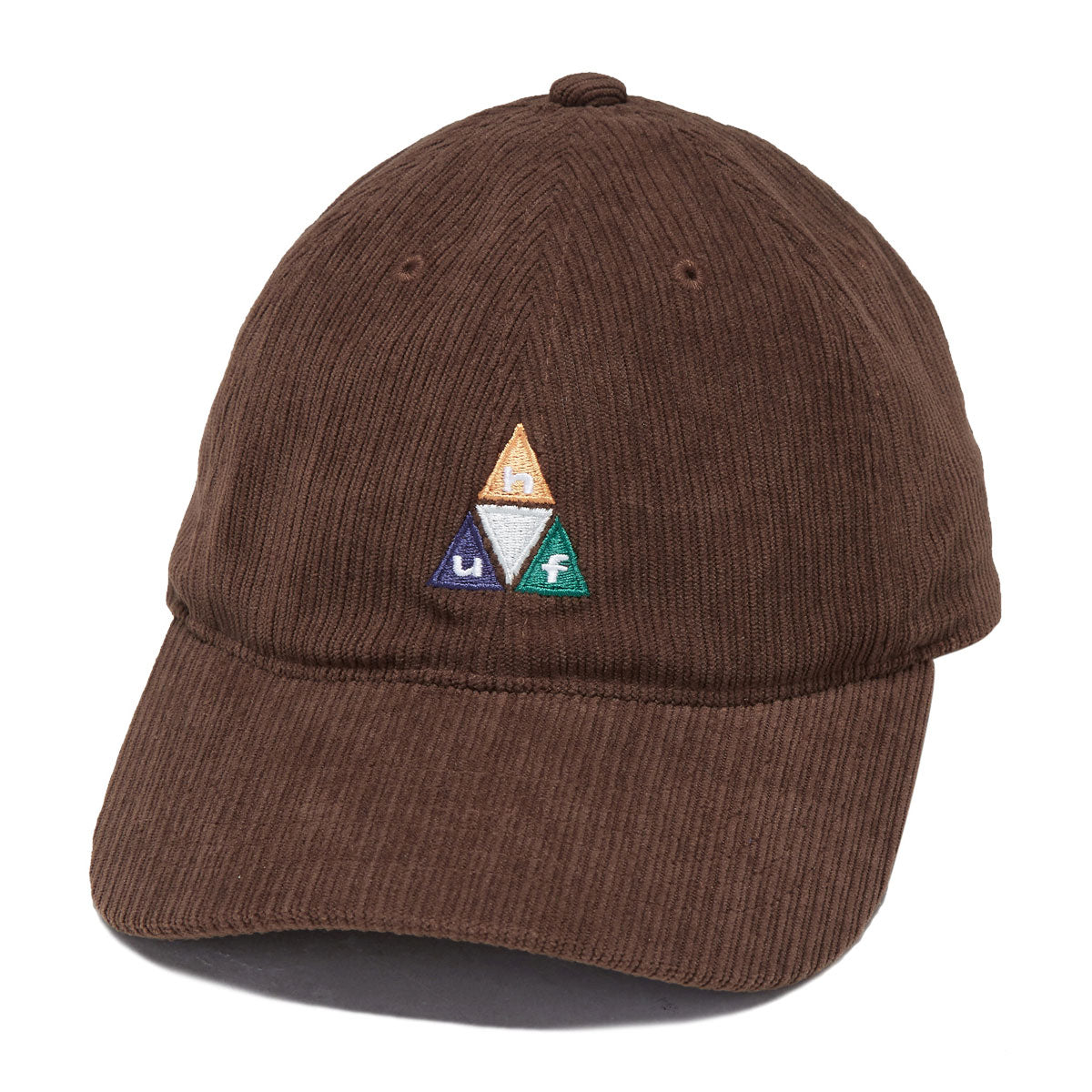 HUF Prism TT Cord 6 Panel CV Hat - Dark Brown image 1