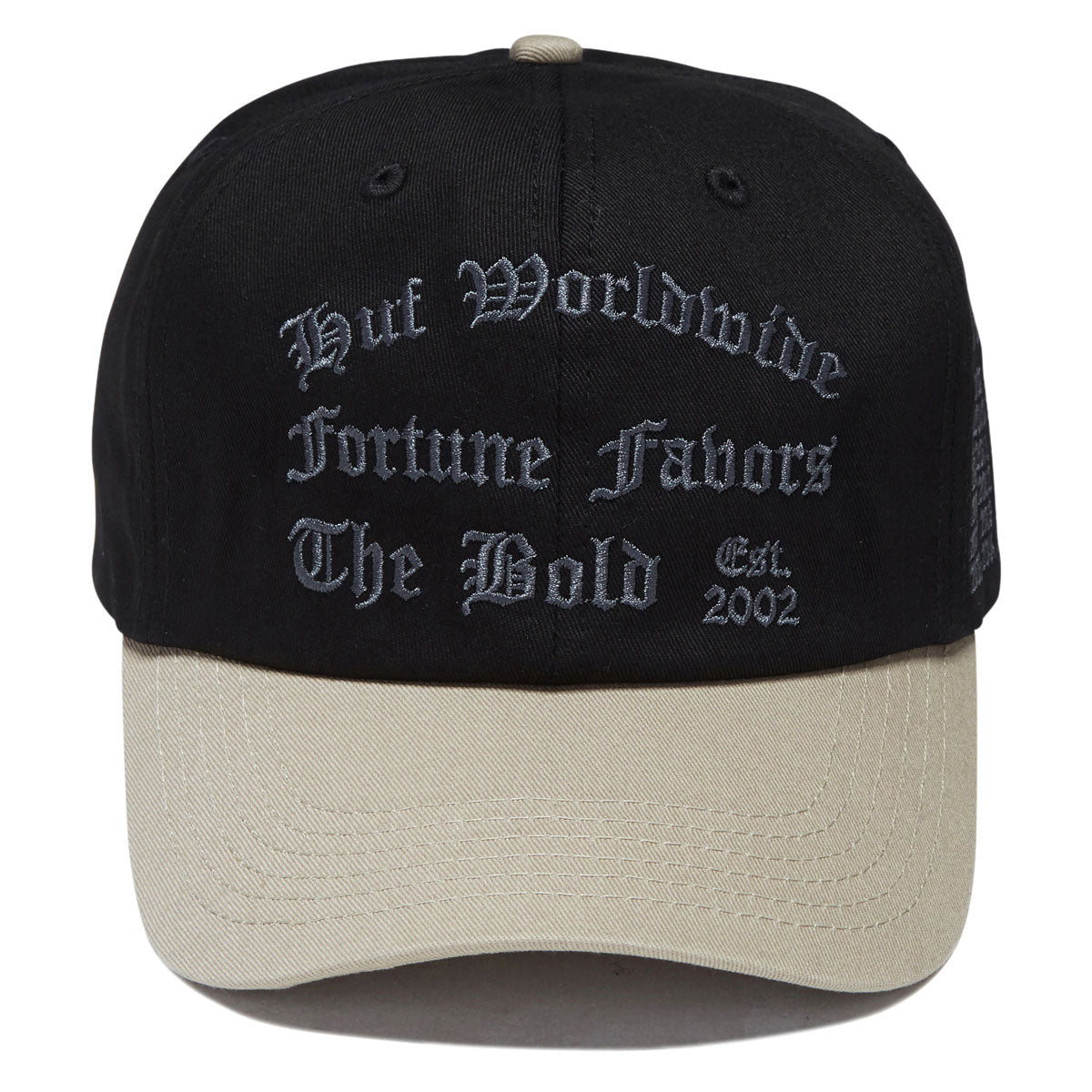 HUF Olympia 6 Panel Hat - Black image 5