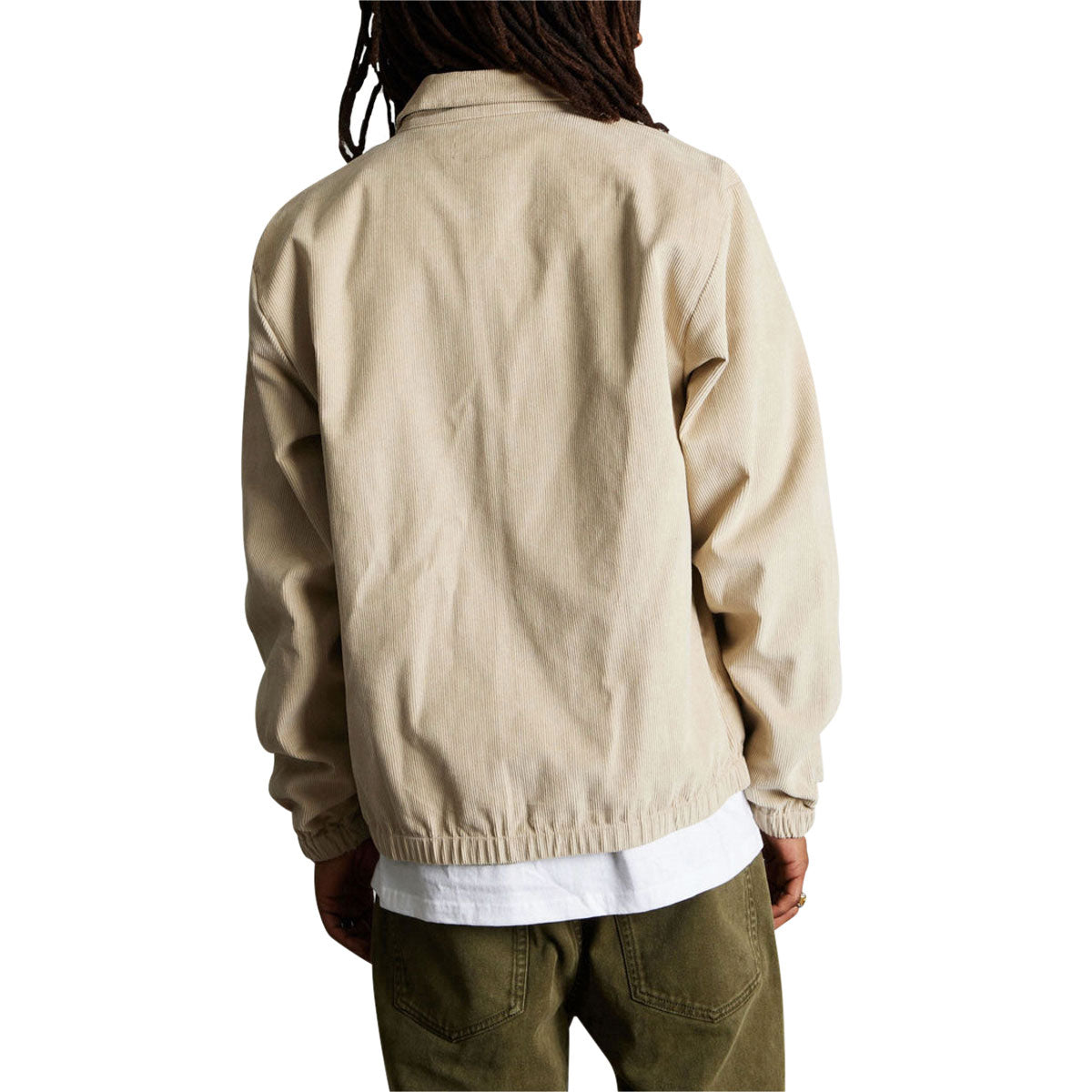 HUF 89 Corduroy Jacket - Tan/White image 3