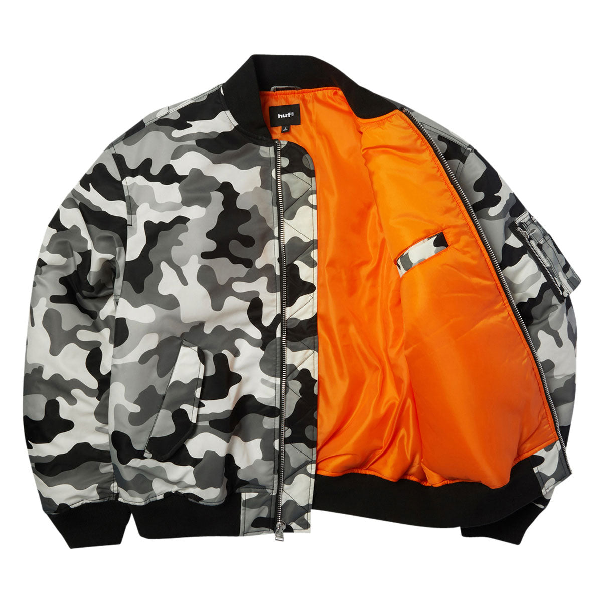 HUF Olympia Camo Flight Jacket - Camo image 4