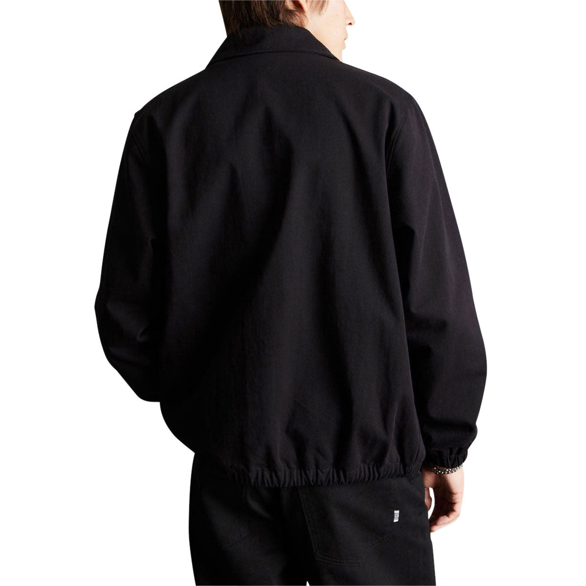 HUF 89 Twill Coaches Jacket - Black/White image 3