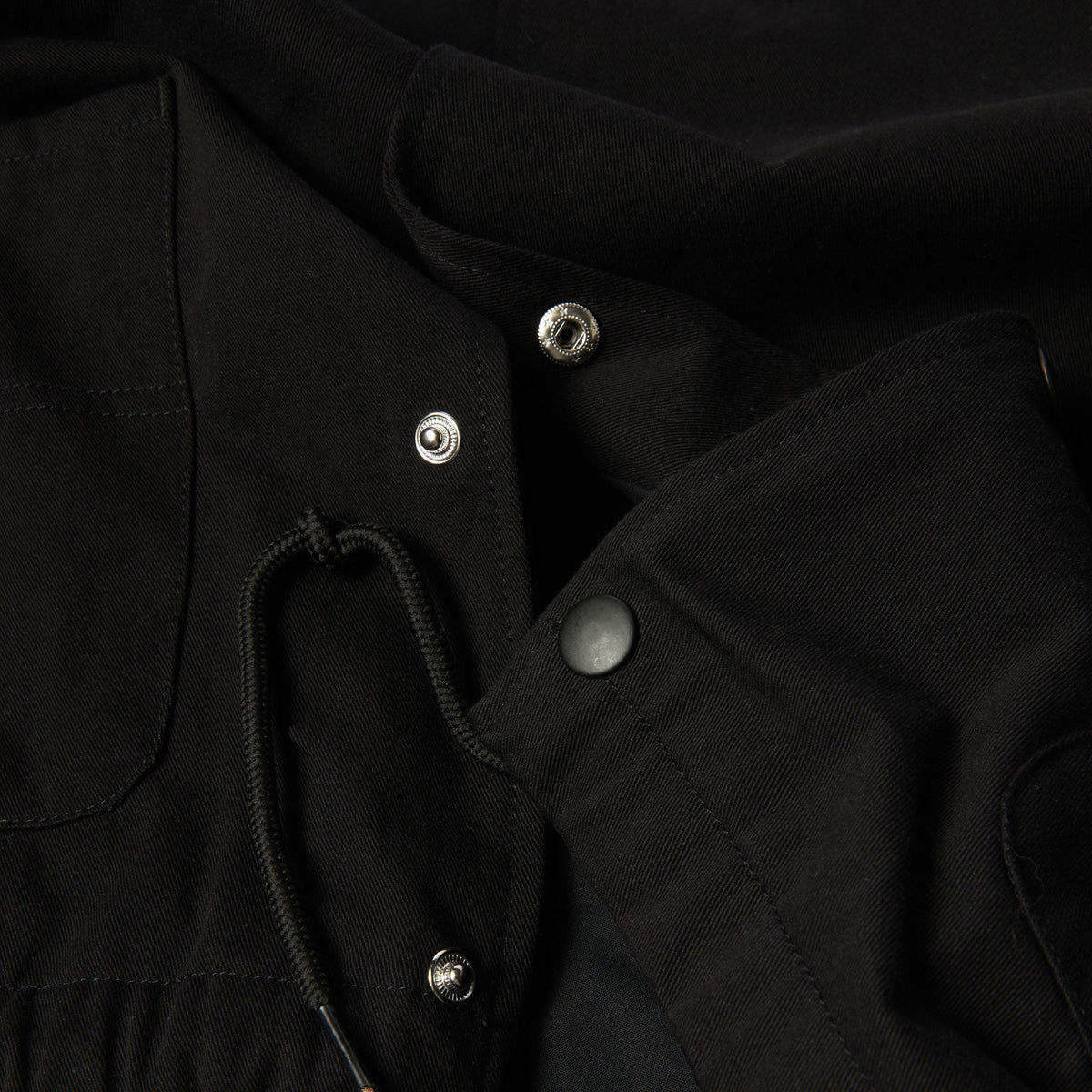 HUF 89 Twill Coaches Jacket - Black/White image 4