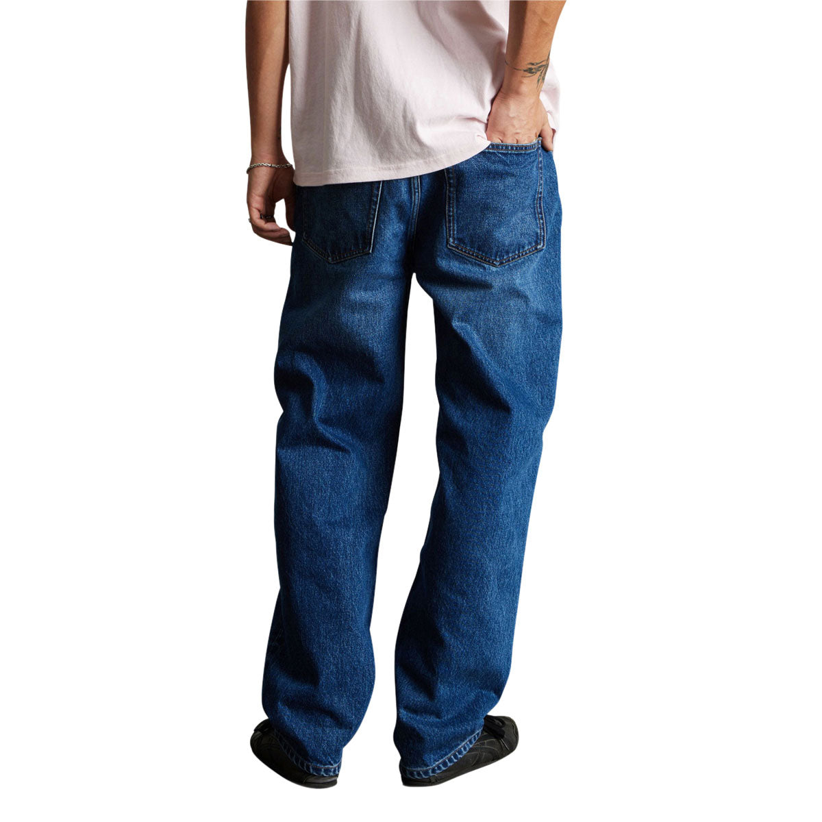 HUF Basic Ass Jeans - Medium Stone Wash image 4