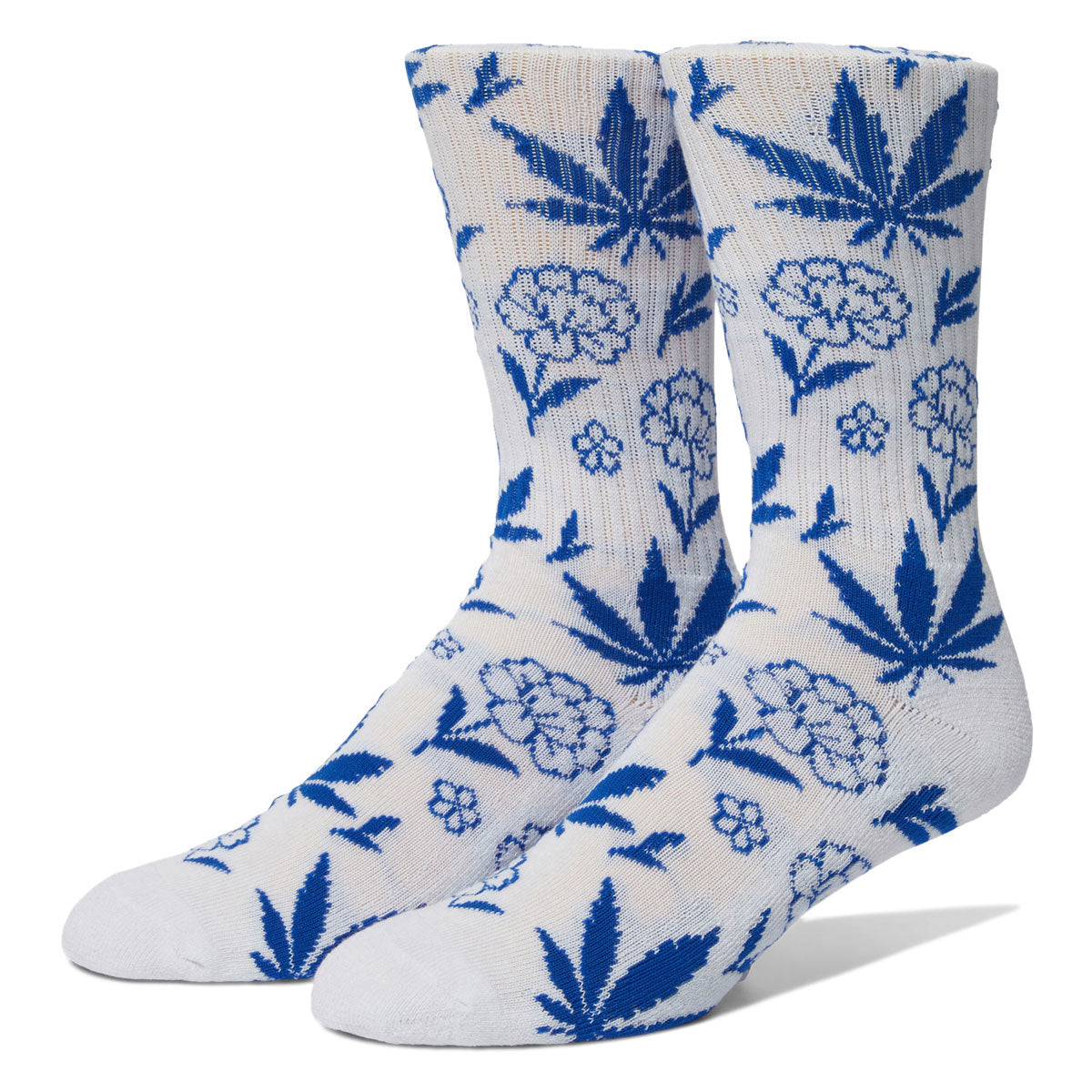 HUF Plantlife Porcelain Socks - White image 1