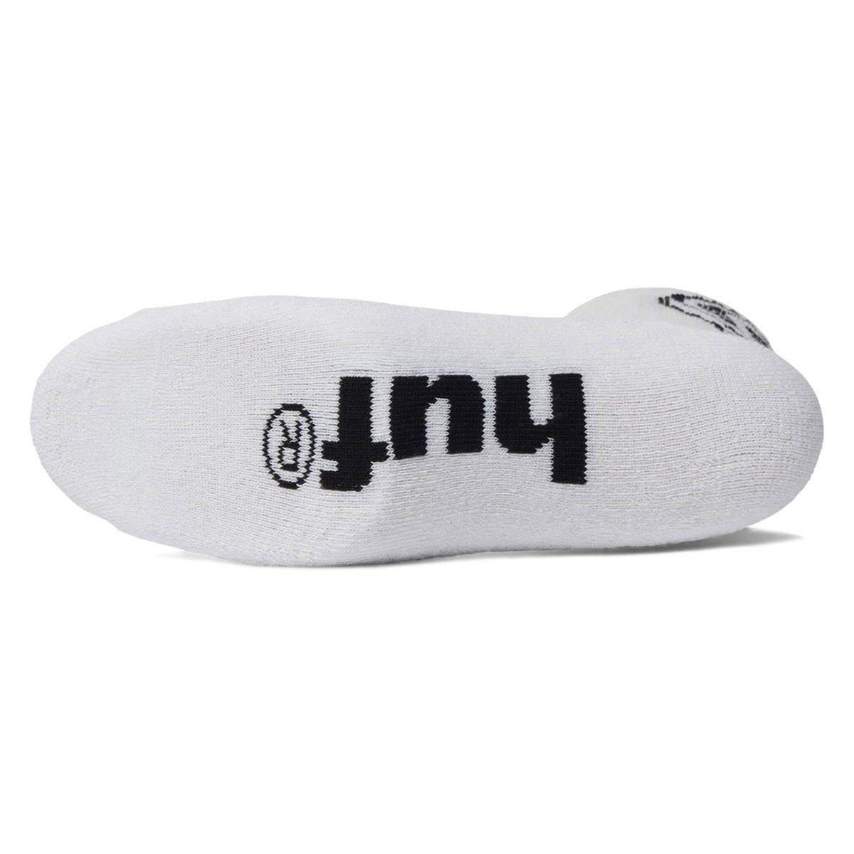 HUF Astral Skull Crew Socks - White image 2