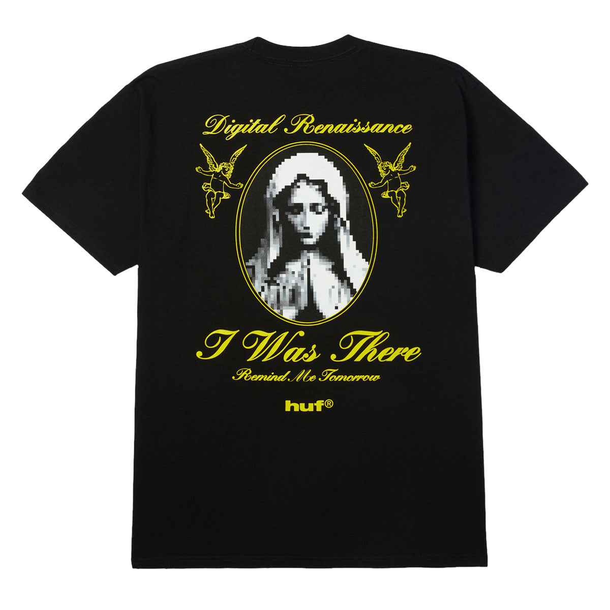 HUF Digital Renaissance T-Shirt - Black image 1