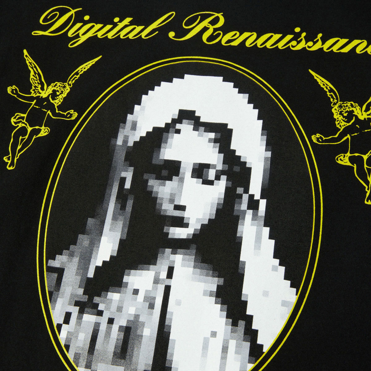 HUF Digital Renaissance T-Shirt - Black image 4