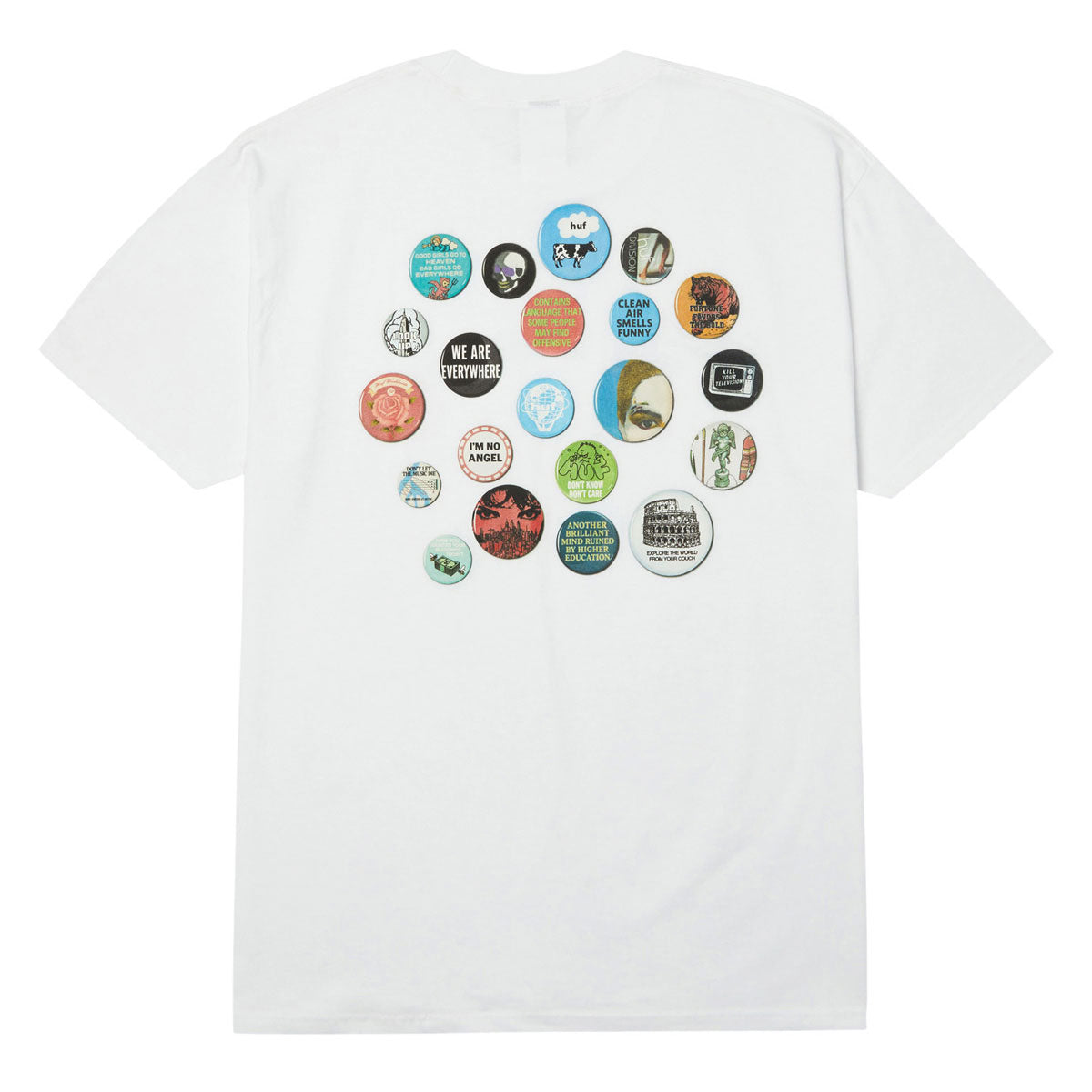 HUF Olympia T-Shirt - White image 1