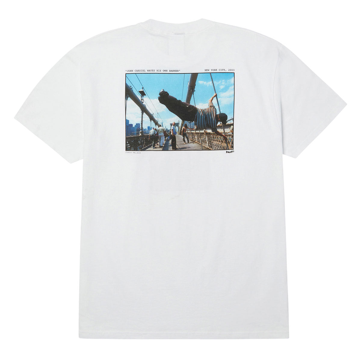 HUF Taking The Leap T-Shirt - White image 2