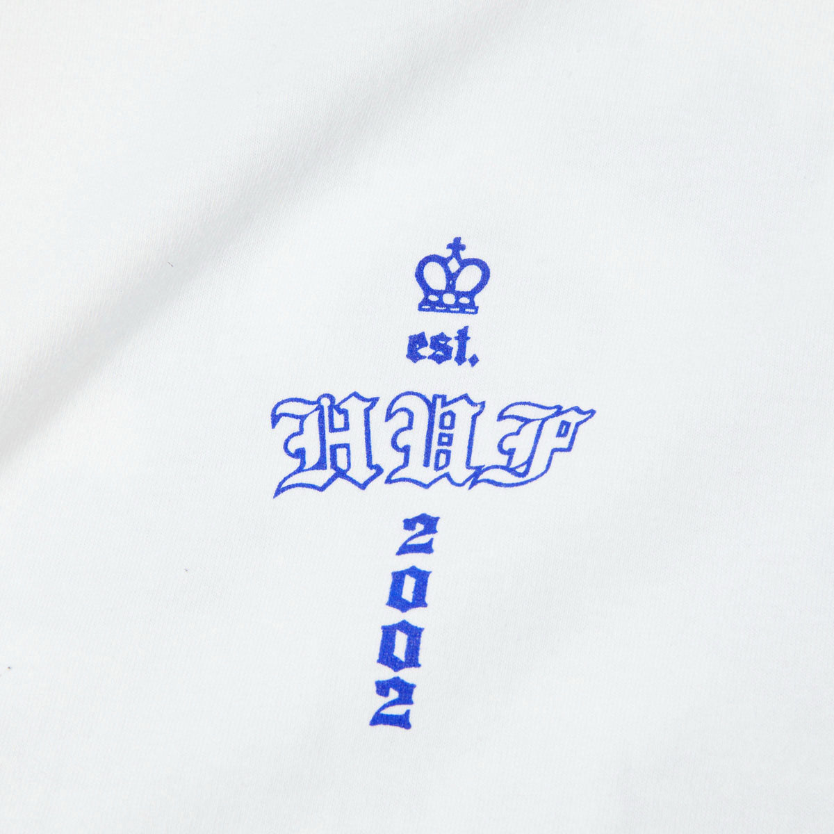 HUF Hard Luxe Long Sleeve T-Shirt - White image 3