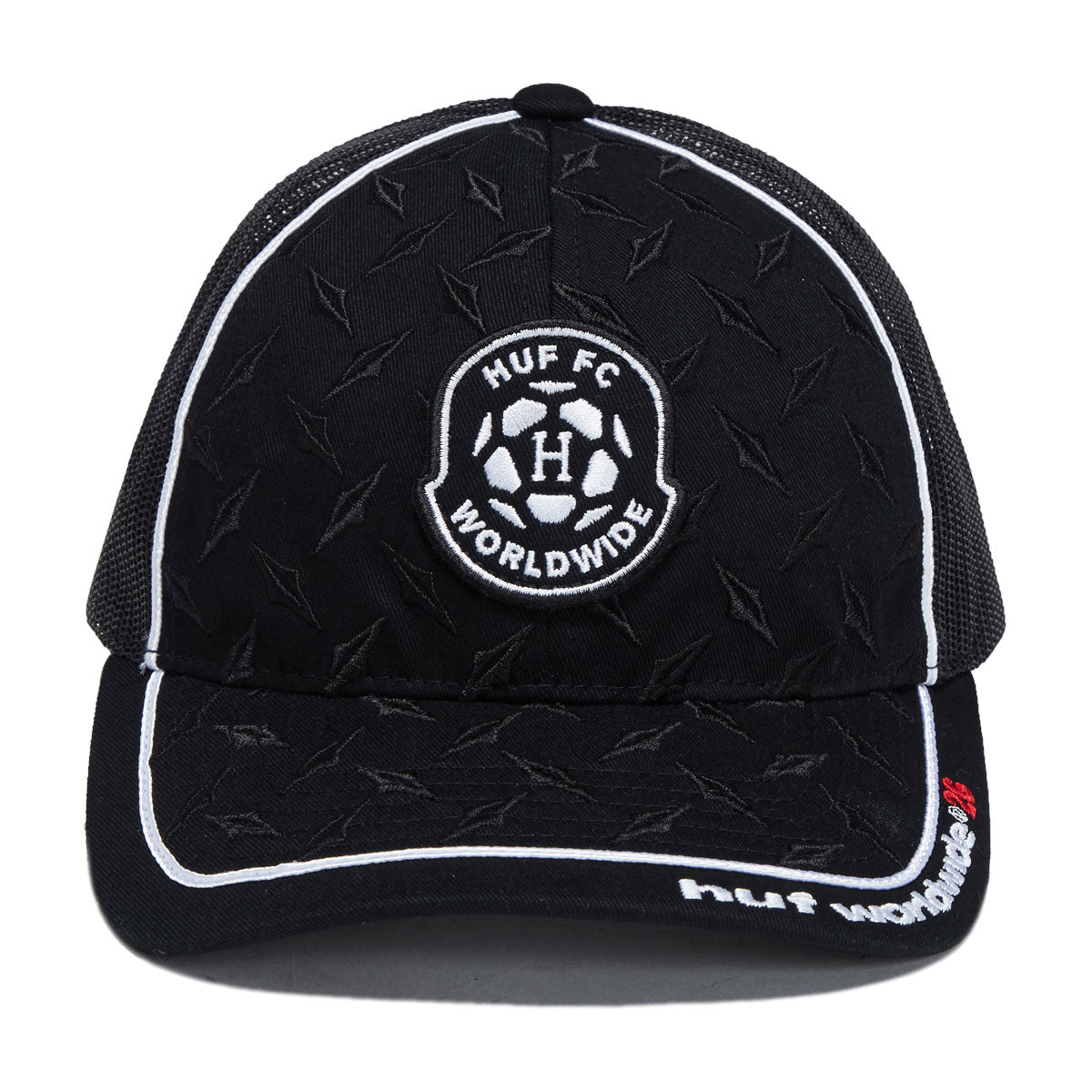 HUF Diamond Plate Trucker Hat - Black image 3
