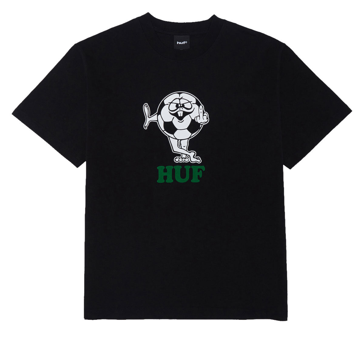 HUF Foul Play T-Shirt - Black image 1