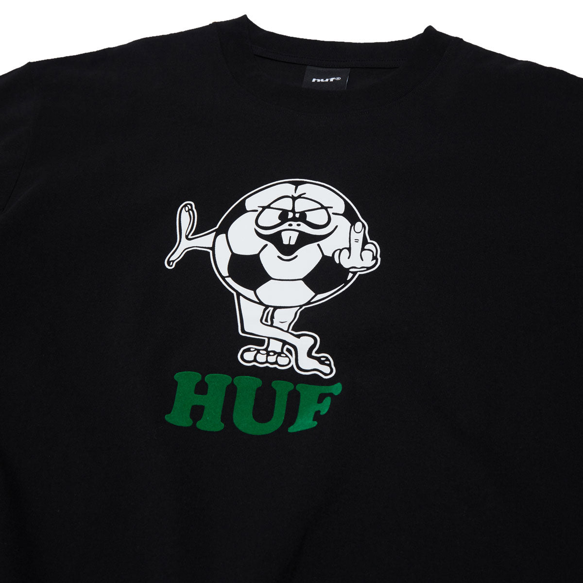 HUF Foul Play T-Shirt - Black image 2