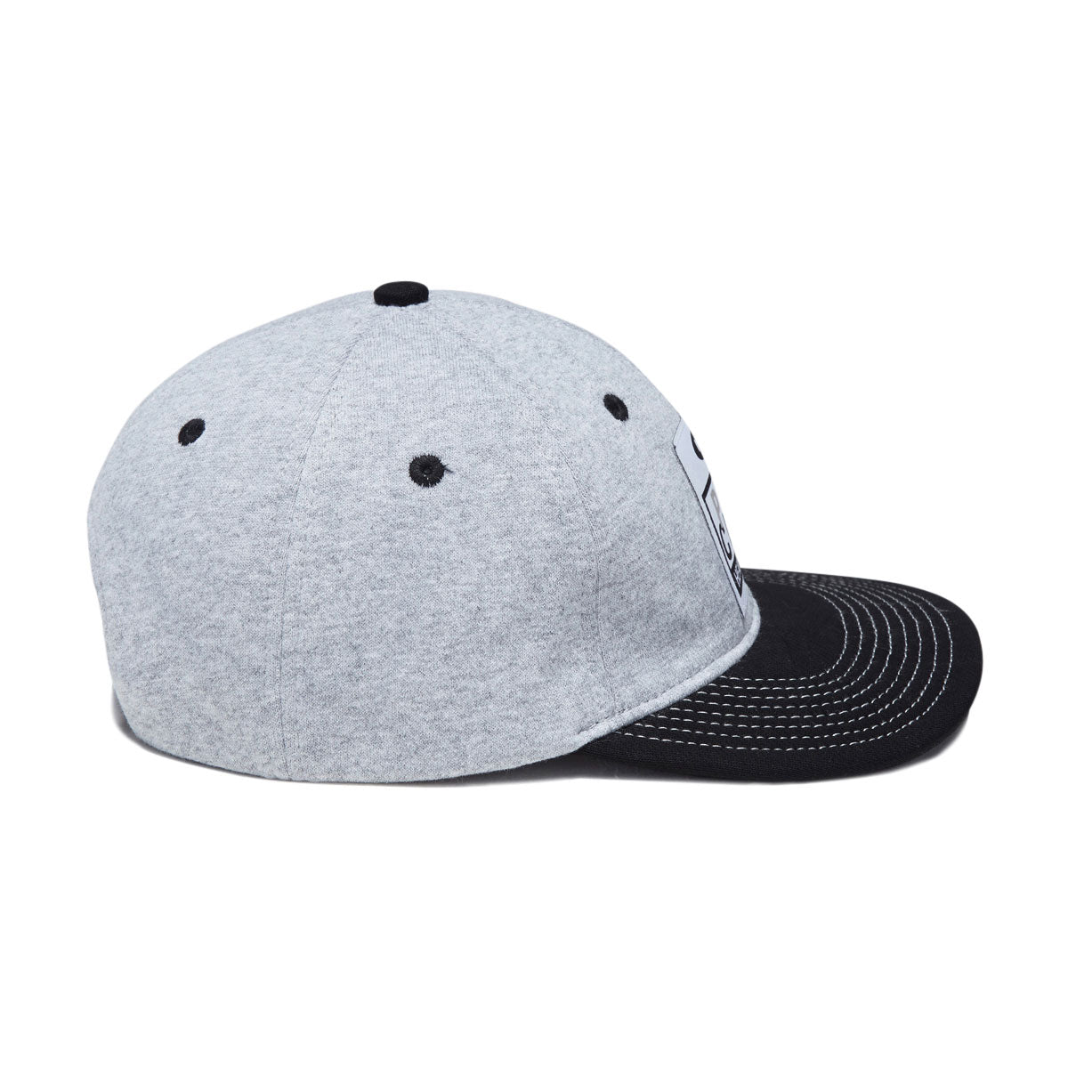 HUF x Pro Club Fleece Snapback Hat - Heather Grey image 4