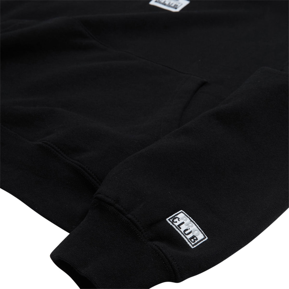 HUF x Pro Club Heavyweight Hoodie - Black image 4