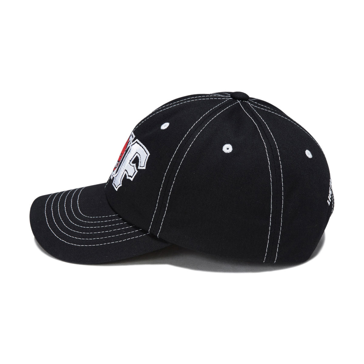 HUF x Spitfire Union Snapback Hat - Black image 3
