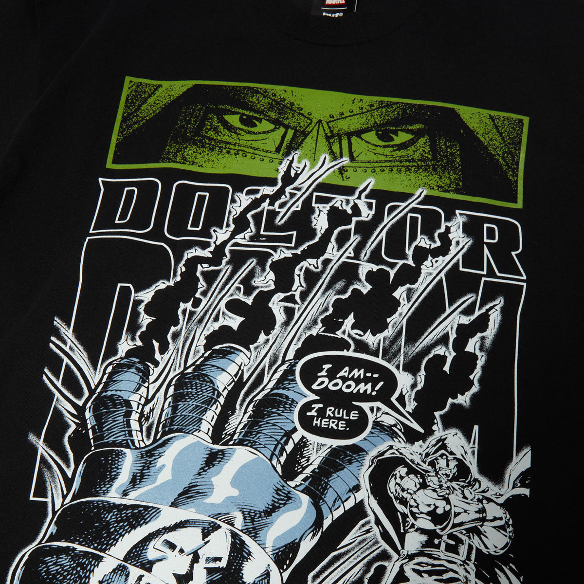 HUF x Marvel Doom Lives T-Shirt - Black image 3