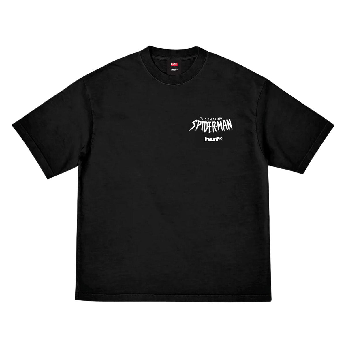 HUF x Spiderman Spotted T-Shirt - Black image 2