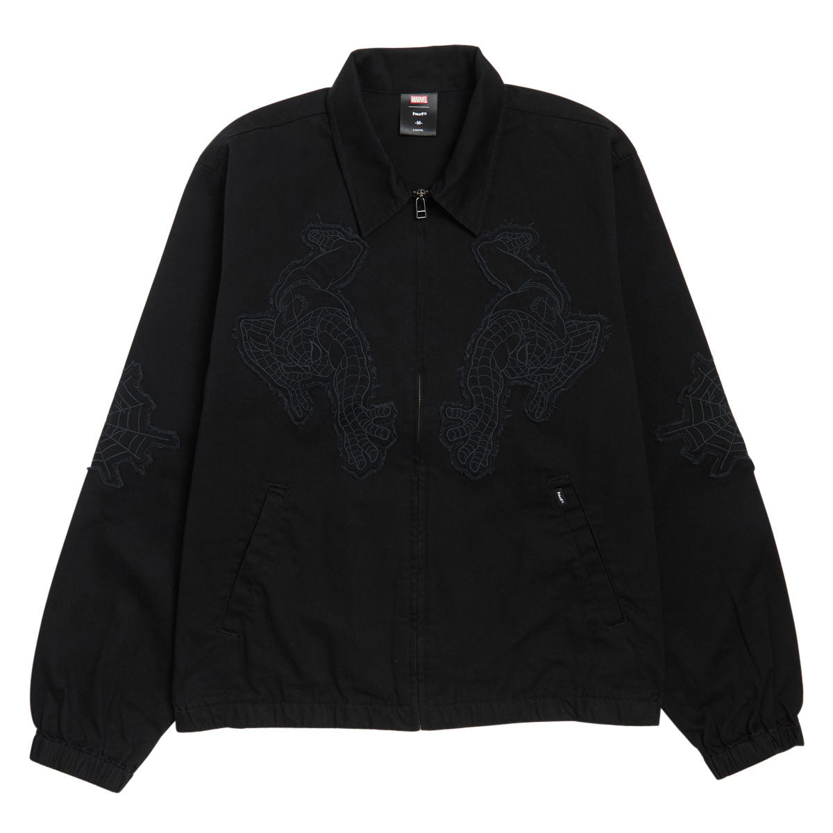 HUF x Spiderman Work Jacket - Black image 1