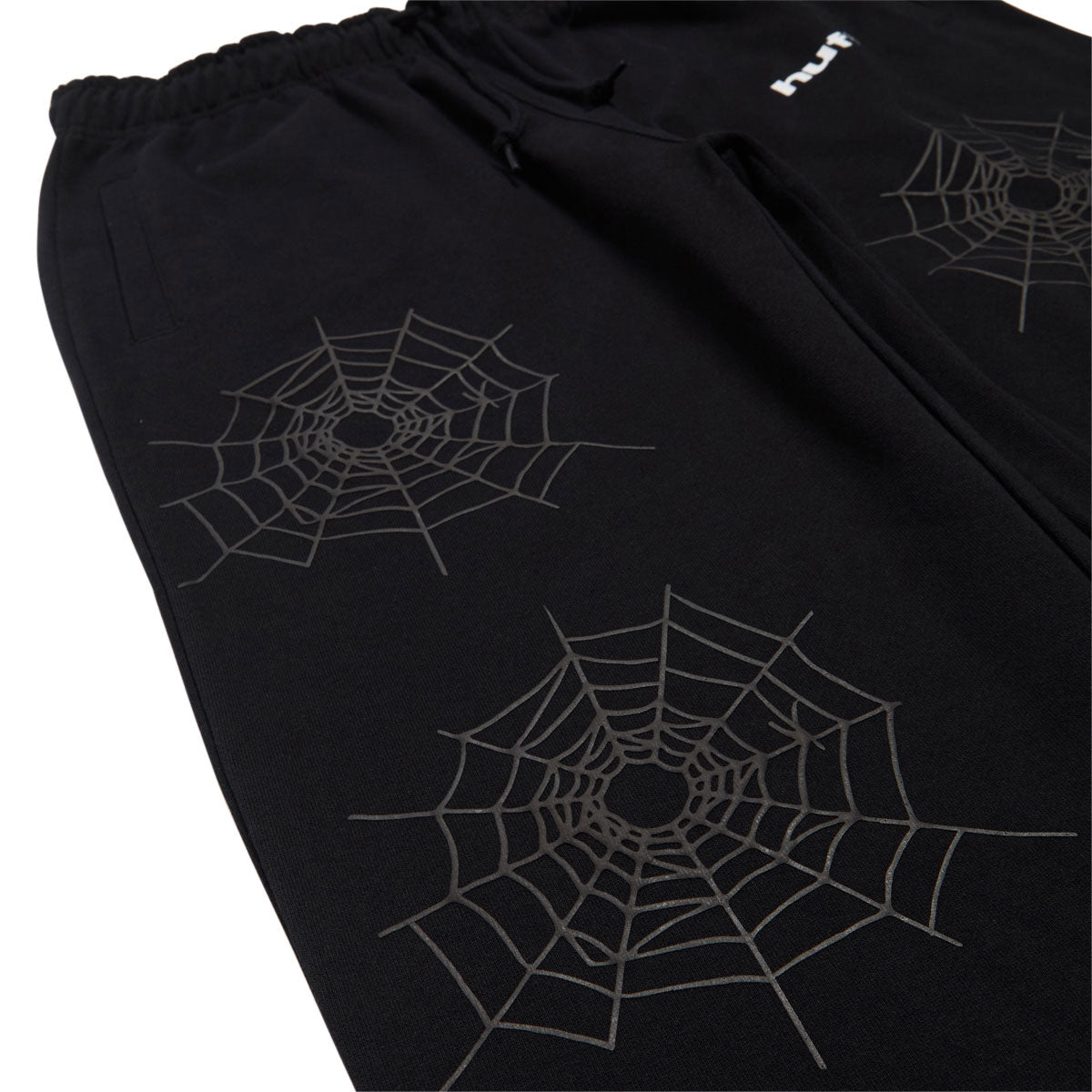 HUF x Spiderman Fleece Pants - Black image 5