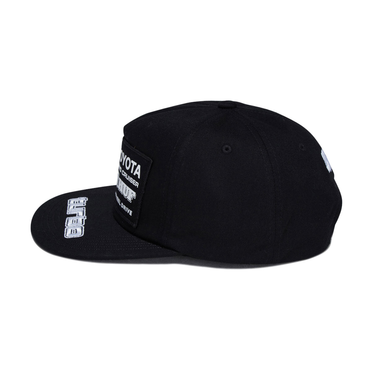 HUF x Toyota Land Cruiser Rally Snapback Hat - Black image 3