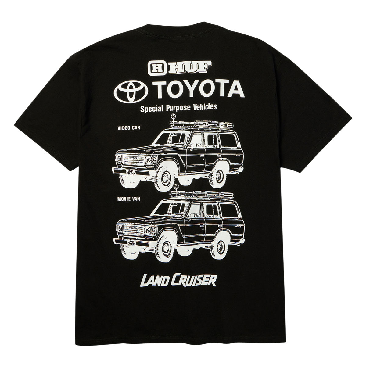 HUF x Toyota Land Cruiser Special T-Shirt - Black image 1