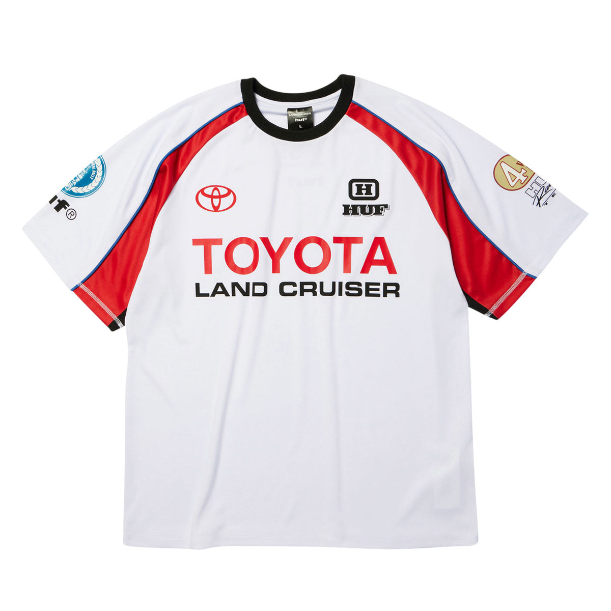 HUF x Toyota Land Cruiser Rally Jersey - White image 1